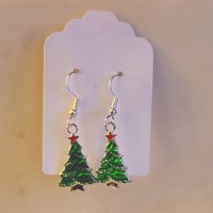 Christmas Tree Earrings